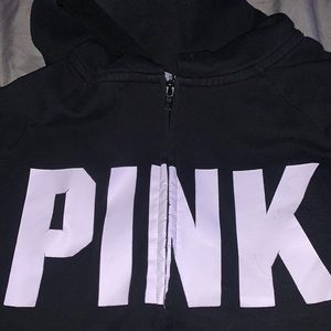 full zip up from pink